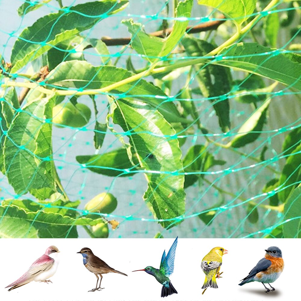 Garden Netting PE Easy Install Anti Bird Pigeon Chicken Heavy Duty Yard Multipurpose Farm Mesh Plants Climbing Poultry Aviary