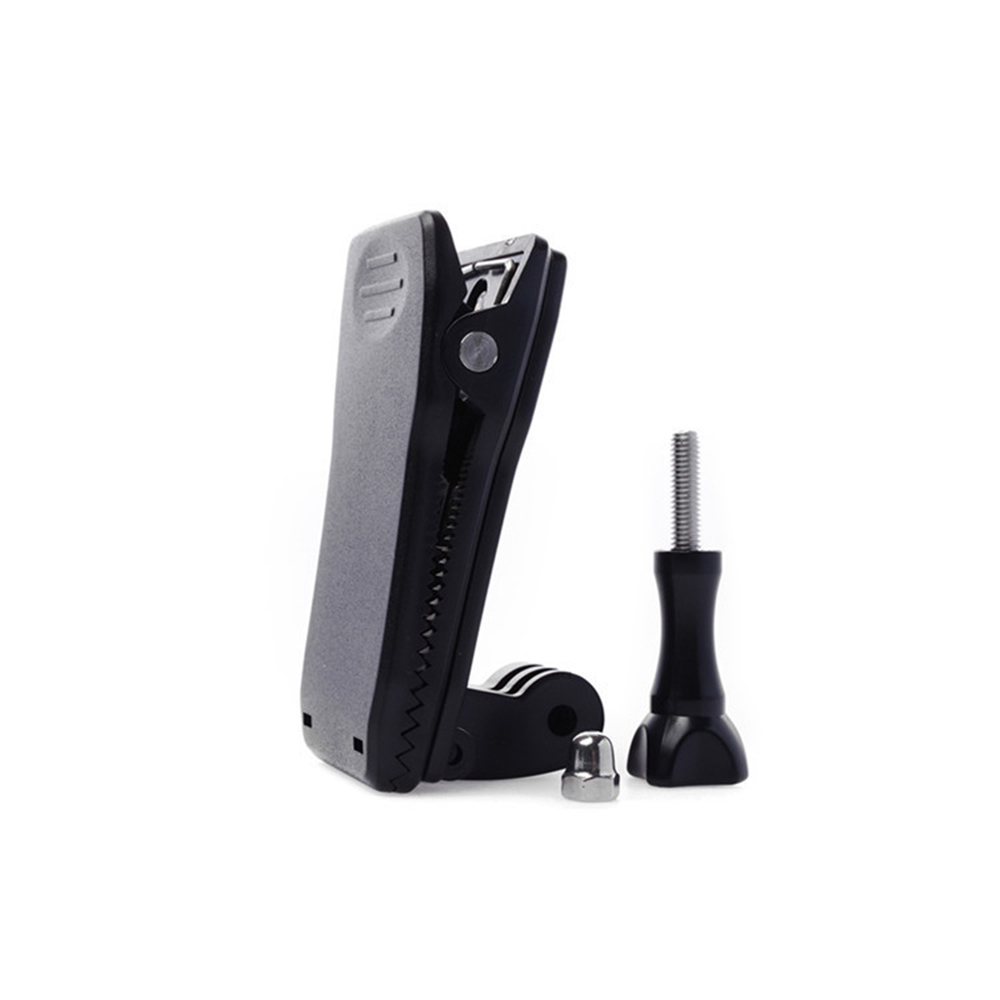 Sac à dos caméra d'action 360 degrés rotatif sac à dos chapeau pince de fixation pour Gopro Hero 5 3 4 Session pour Go Pro accessoire