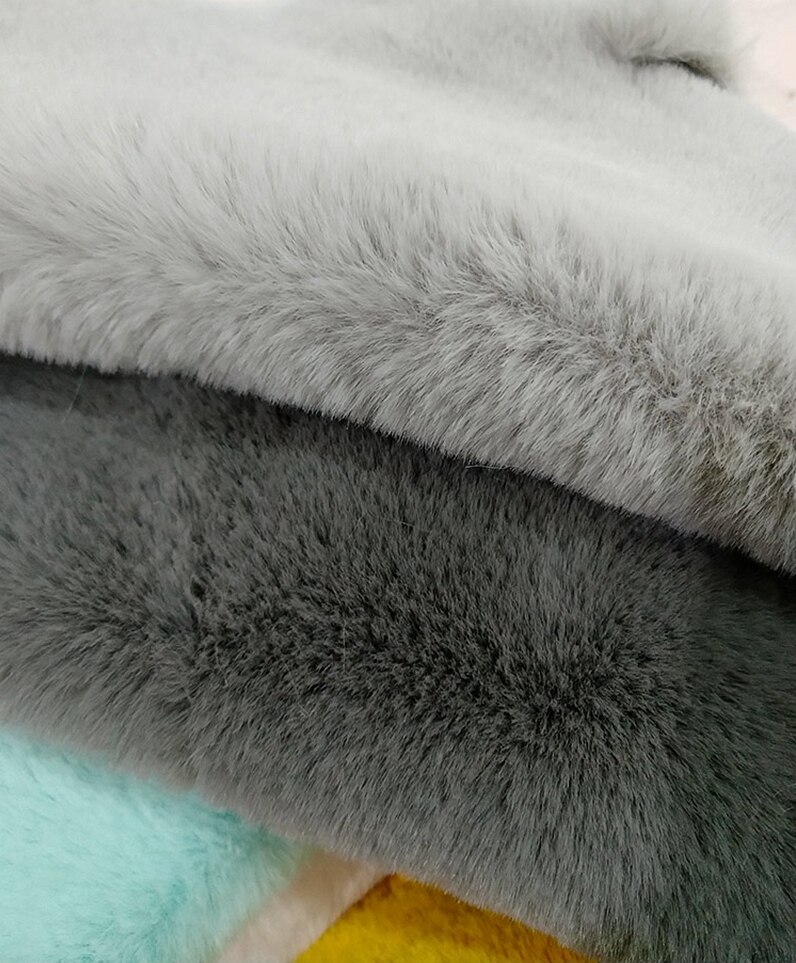 ROWNFUR-tapis de sol à poils artificiels, moelleux, lavable, en fausse fourrure, à la , pour salon et chambre à coucher,