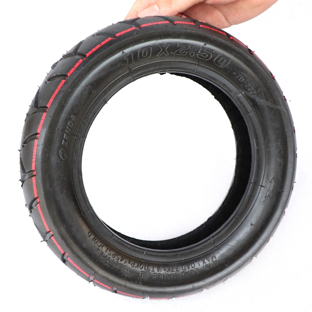 Hoverboard de equilibrio eléctrico, neumático de equilibrio inteligente con tubo interior, 10x2,50 pulgadas