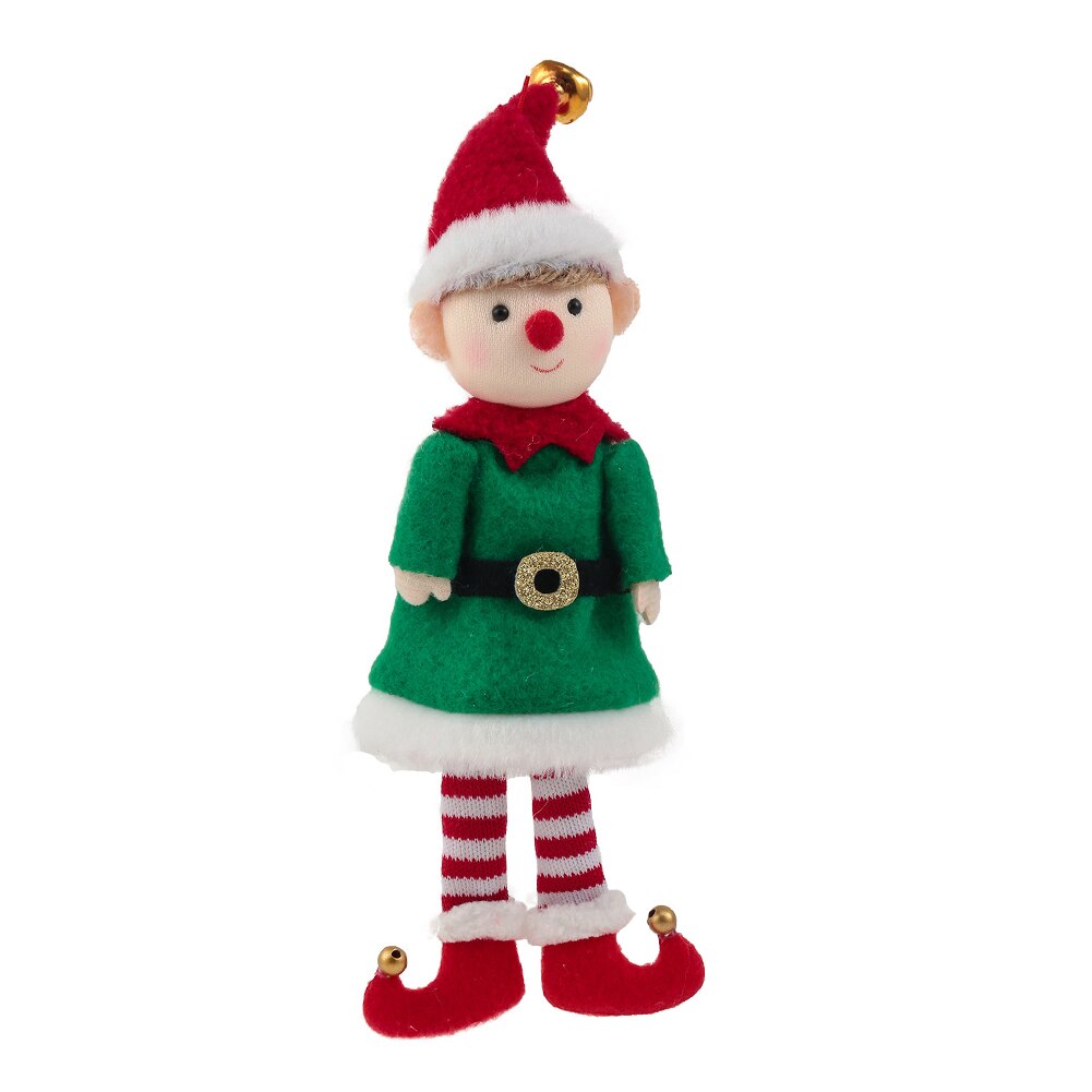 Kerst Pluche Elf Pop Lange-Legged Meisje Jongen Hanger Speelgoed Xmas Tree Decor Ornamenten Festival Thuis Verjaardag Party decor 1Pc: Boys