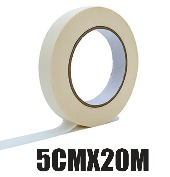Diamantmaling anti-snavs tape klæbende kanter klistermærke diy værktøj diamant broderi tilbehør diatom mudder kunst skitse tape: 5 cm x 20m