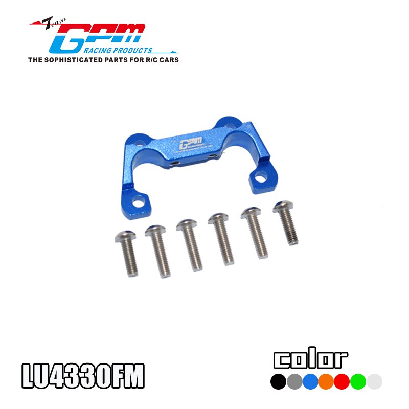 Losi 1/10 Lasernut Vasthoudendheid Ultra 4 Rock TACER-LOS03028 Aluminium Front Versnellingsbak Bevestigingsbeugel LOSI-LOS231054