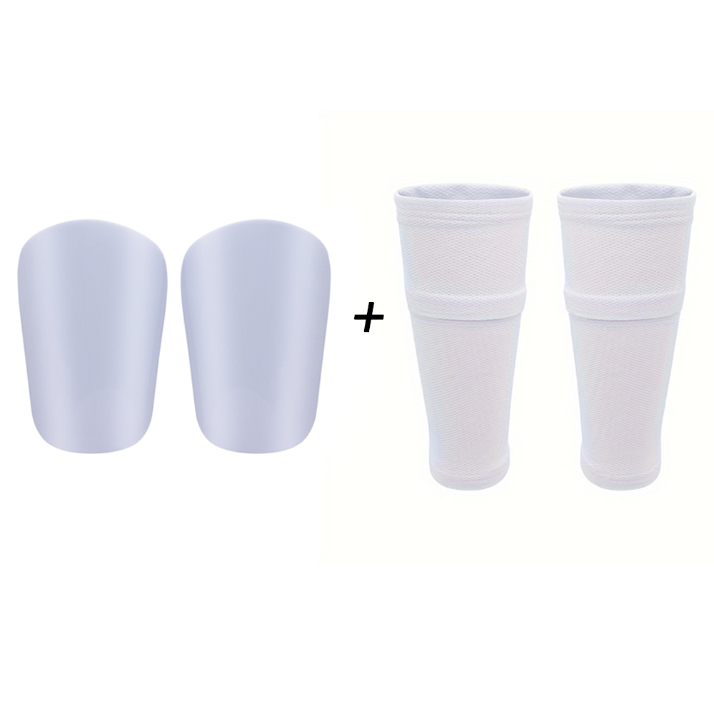 voetbal scheenbeschermers elastische ademende voetbal beenbeschermer anti unisex voetbal beschermende uitrusting voor volwassenen kinderen: S / Blauw