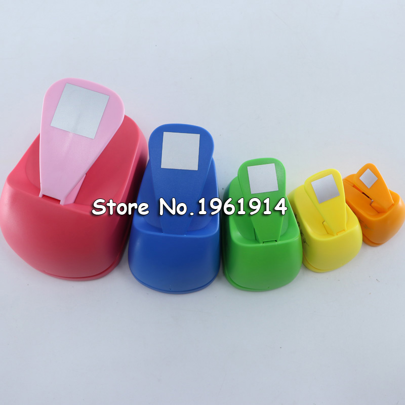 18mm-53mm Square Shaped craft punch Scrapbooking School DIY Paper Cutter EVA foam Geometry Hole Punches