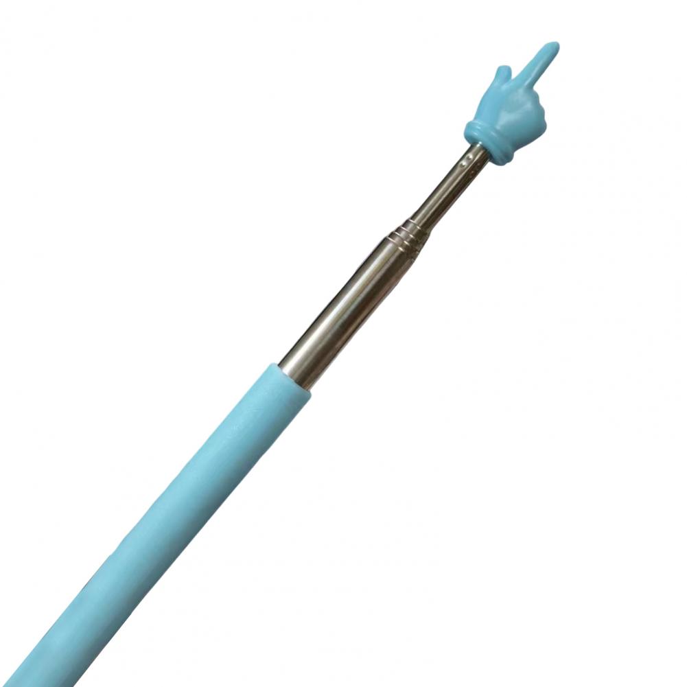 Retractable Whiteboard Pointer Telescopic Handheld Presenter Extendable Finger Stick for Classroom Teachers Whiteboard: Pink