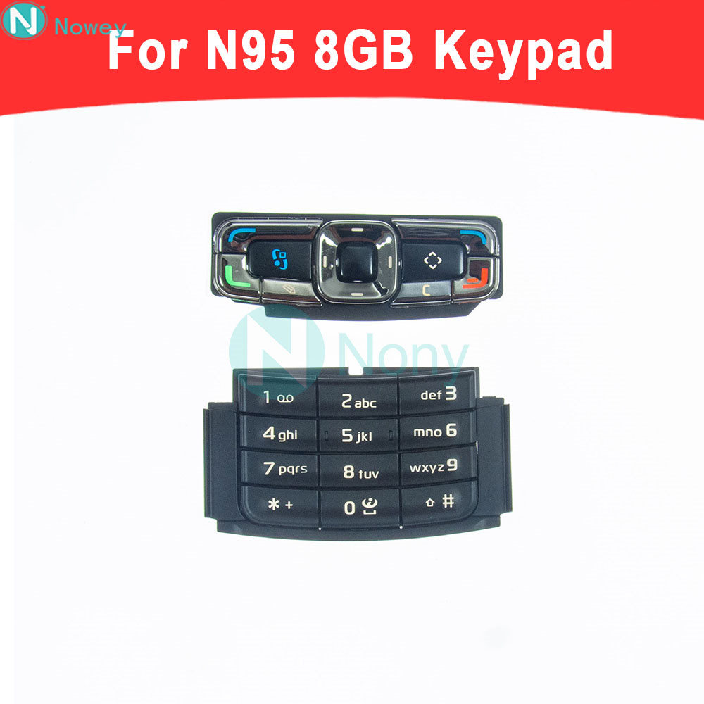 Tastiera Nowey N95 8G per parti di ricambio della custodia della tastiera Nokia N95 da 8 GB