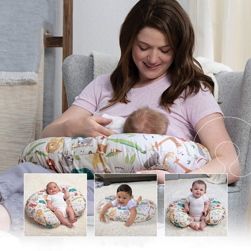 Funda de cojín de lactancia para bebé recién nacido, funda de cojín de lactancia en forma de U, F3ME