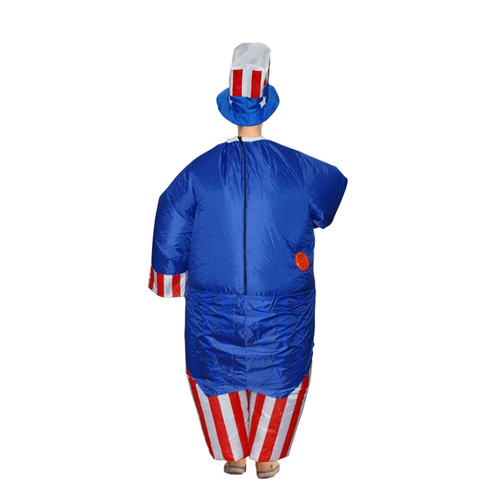 Uncle Sam Opblaasbare Cosplay Speelgoed Halloween Prestaties Speelgoed Squeezable Stress Release Ouder-kind Leuk Dad