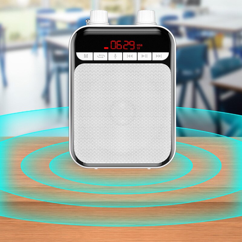 tragbar Stimme Megaphon für Lehrer Tourguide Mini Audio- Lautsprecher Mikrofon Wiederaufladbare Ultraleicht Lautsprecher
