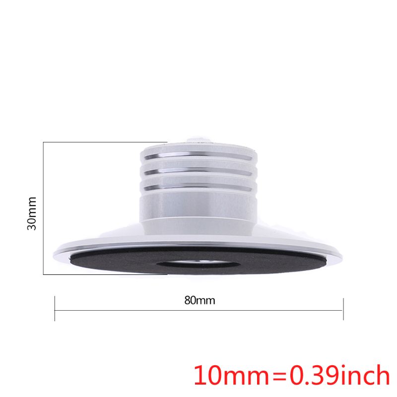 Lp vinyl platenspeler gebalanceerde metalen schijf stabilisator gewicht klem draaitafel hifi