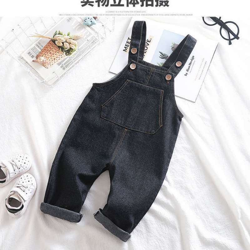 Wash Clothing Company Boys Lightwash Denim Dungarees Age 4-14