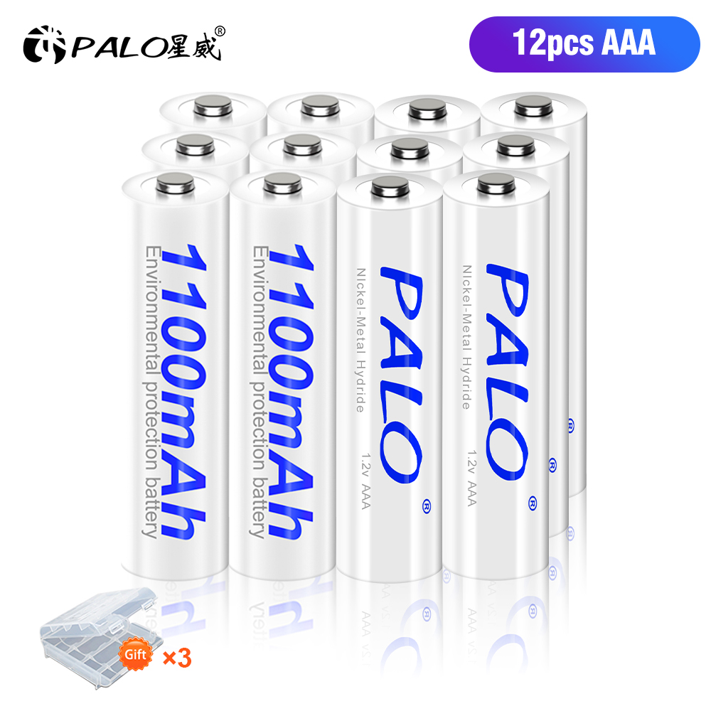 1.2V AA AAA NIMH Baterías Recargables 2A 3A + 8 Ranuras USB-C Cargador de Batería Rápido Con cable para juguetes linterna Ratón Mando a Distancia: Beige