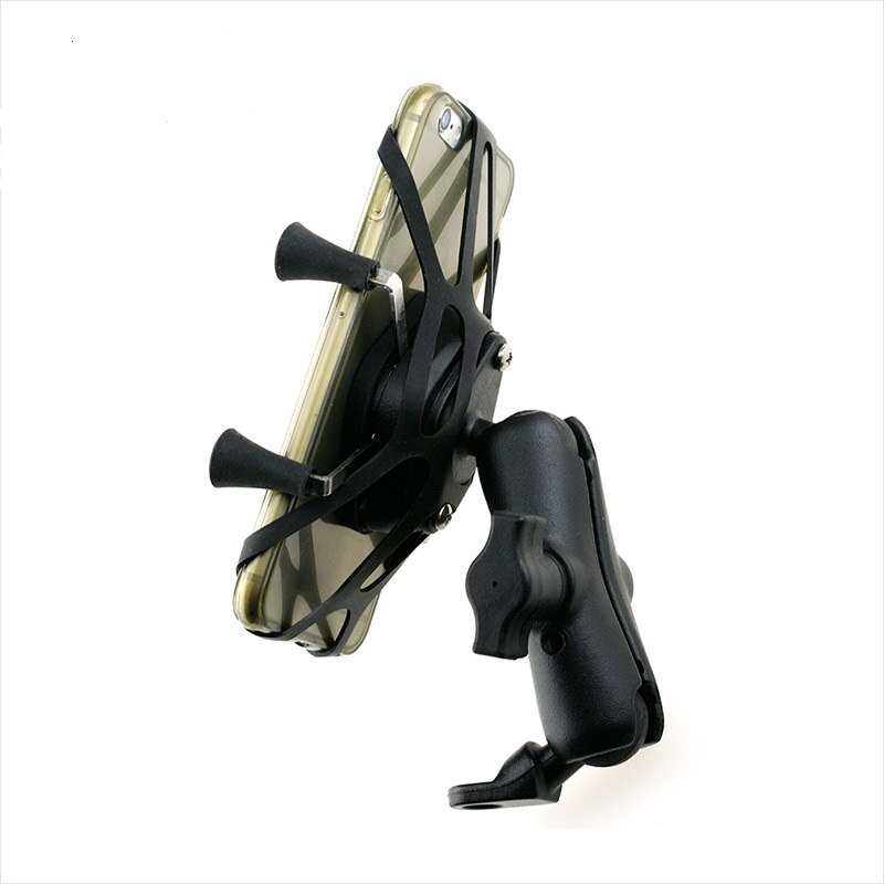Unbranded OEM Motorcycle Handlebar Rail Mount X-Grip Holder for Cell Phone Holder iPhone 7, 7 6s smartphone for ram mounts