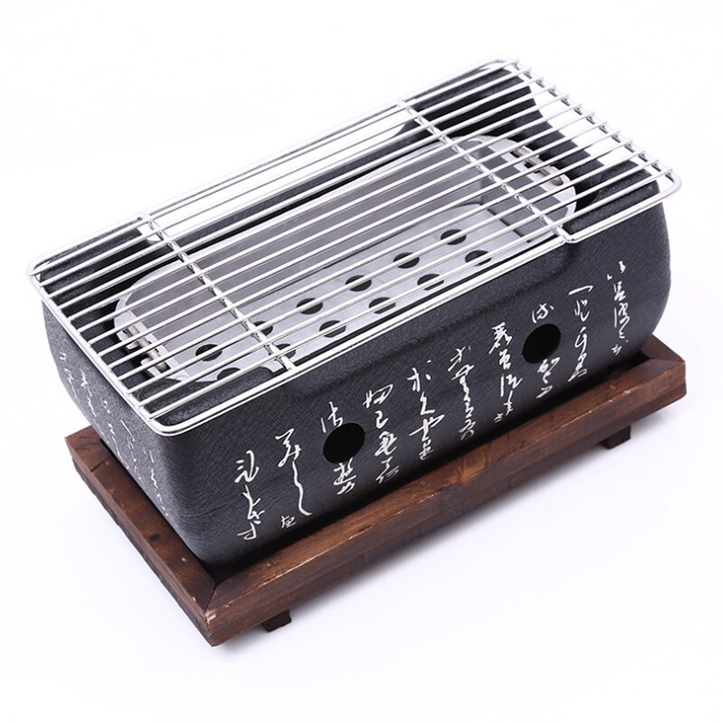 Japanese Style BBQ Grill Food Carbon Furnace Barbecue Stove Cooking Oven Alcohol Grill Portable Barbecue Tools Mayitr: Default Title