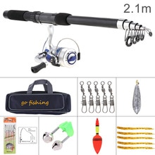 1.8m fiskestang hjul linje kombinasjonspakker spinning hjul stolpe sett med fiskepose karpe lokker fiske flytekrok svivel etc verktøy