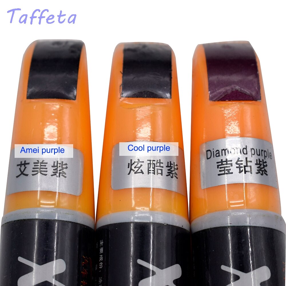 1 stk universal auto car pro 12ml amei lilla farver smart frakke maling ridse bil smart coat reparation pen