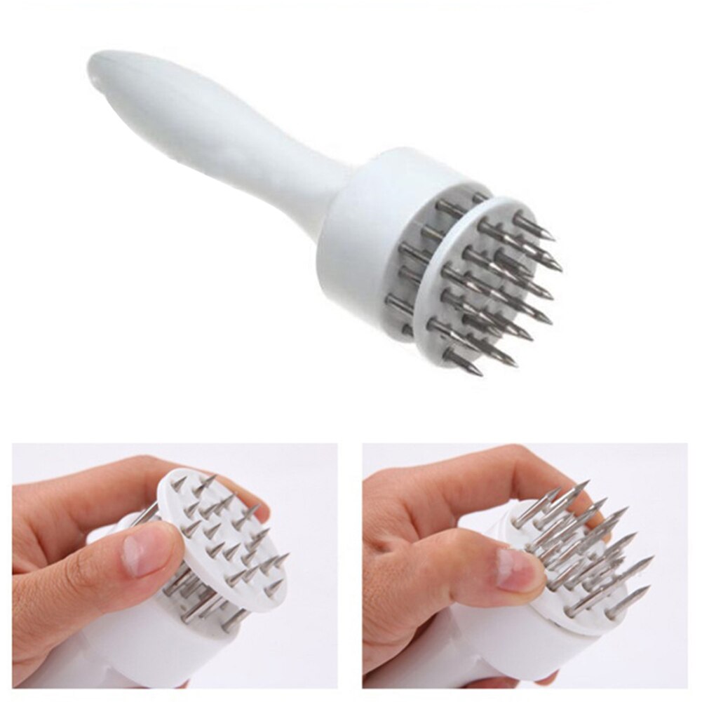 Pro Sharp Stainless Steel Meat Tenderizer Pin Needle Prong Chef Kitchen Tool