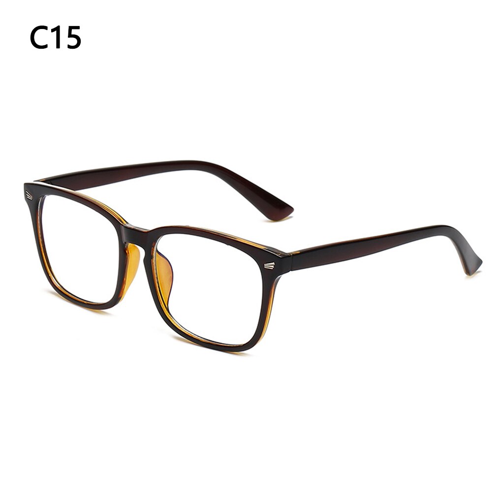 1 PC Anti Radiation Flexible Goggles Unisex Blue Light Blocking Glasses Office Computer Video Gaming Anti Glare Glasses: C15