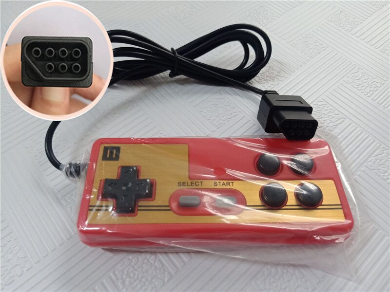 Various Models Joysticks Retro Game Console Accessories 7-hole 9-hole Micro-USB Mini-USB Adapter Controller Gamepad Joystick: 7-HOLE