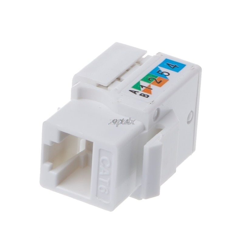 CAT6 Netwerk Module Informatie Socket RJ45 Connector Adapter Keystone Jack Z09