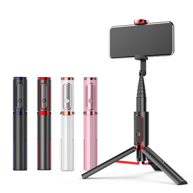 Girls Popular Selfie Stick Tripod A18 Lightweight Aluminum All In One Extendable Phone Tripod Selfie Stick Bluetooth With Remote