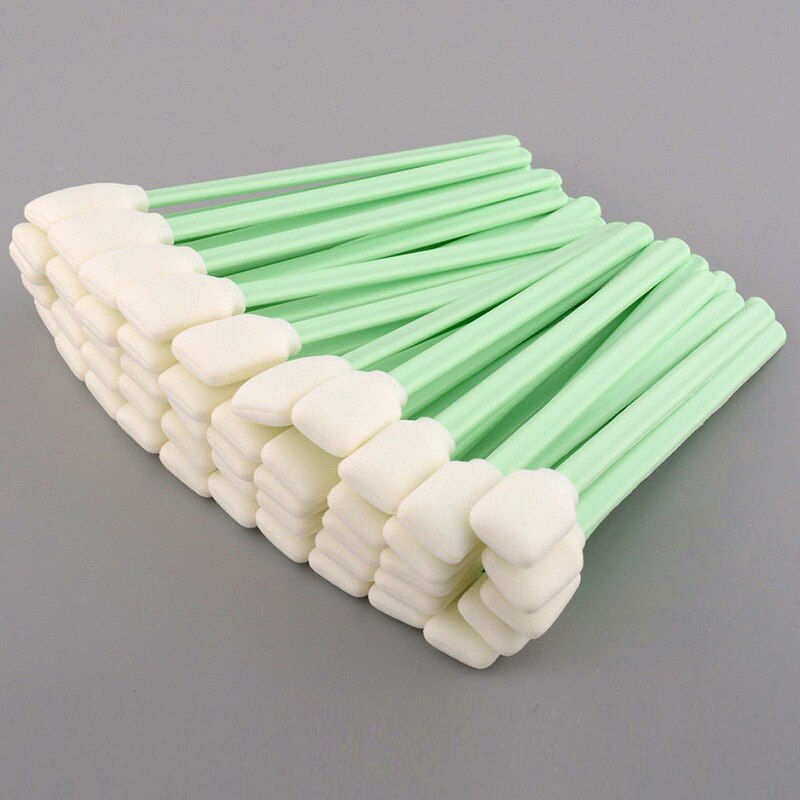 Inks Cleaning Cotton Swab For Roland Epson Mimaki Mutoh Inkjet Eco Solvent Printer Printhead Sponge Sticks Swabs Foam Bud
