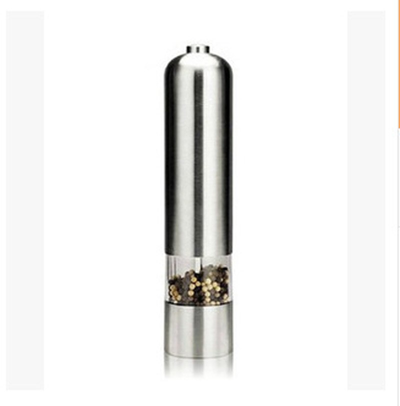Kitchen Seasoning Grinding Tool Automatic Mills Automatic Electric Pepper Grinder Salt Mill With LED Light Free