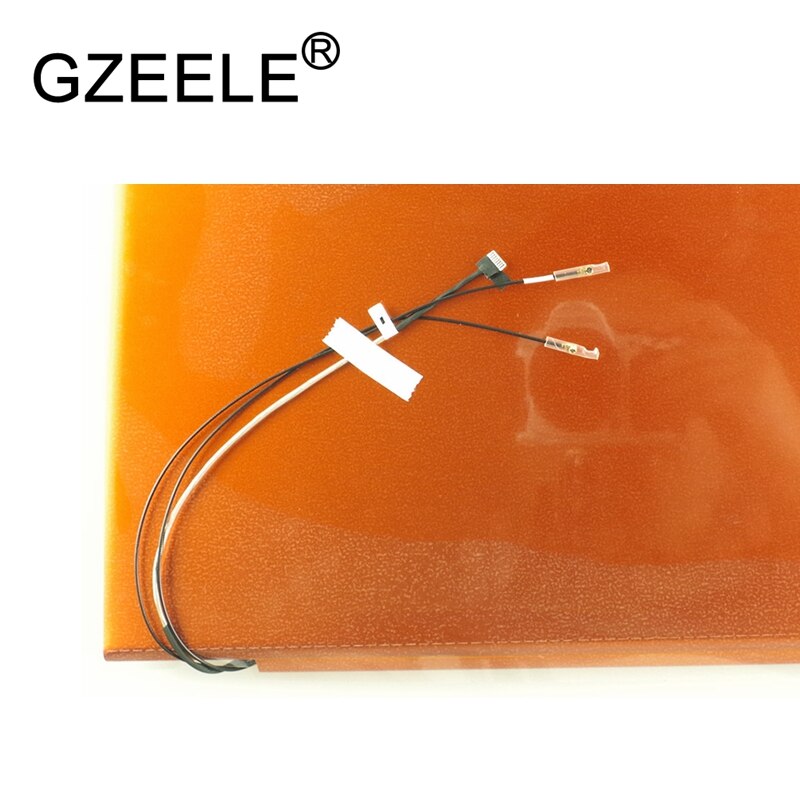 GZEELE, tapa superior de LCD para ordenador portátil para Lenovo U330P U330, sin contacto, LCD, tapa trasera, funda naranja 90203125 3CLZ5LCLV70, funda superior