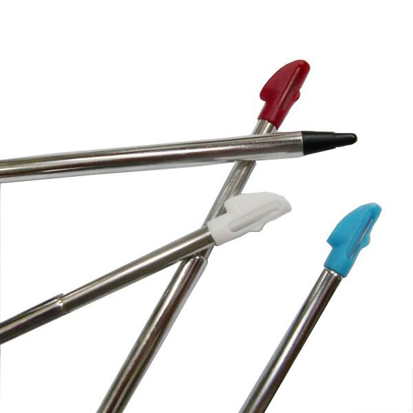 OSTENT 4 x Adjustable Metal Game Touch Stylus Pen for Nintendo 3DSLL/XL Console