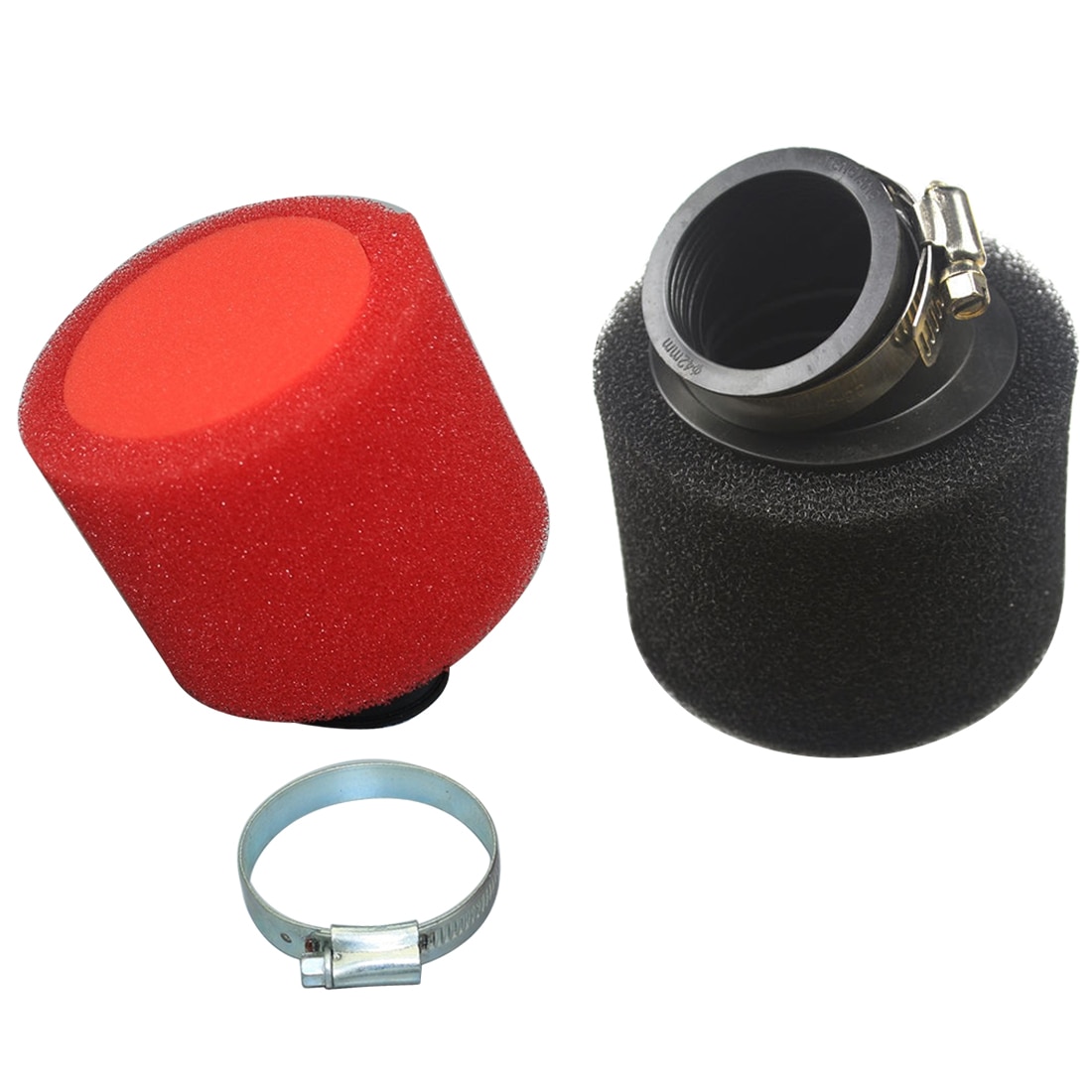 35mm-45mm 45 graders luftfilter til atv snavs pit bike pitbike motocross motorcykel karburator 110 cc 125 cc crf 50 xr50 crf kayo