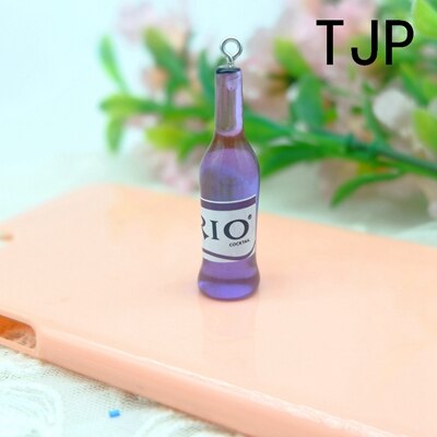 Kawaii Coffe Drink Cocktail Sake Charms Pendants for DIY decoration necklace earring key chain Jewelry Making: 11