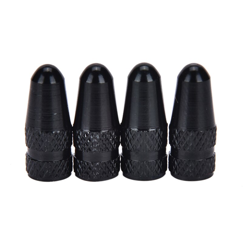 Rueda con llanta para bicicleta de montaña Fixie, tapas de válvula de aire, cubierta antipolvo, 5 llanta Presta: BK