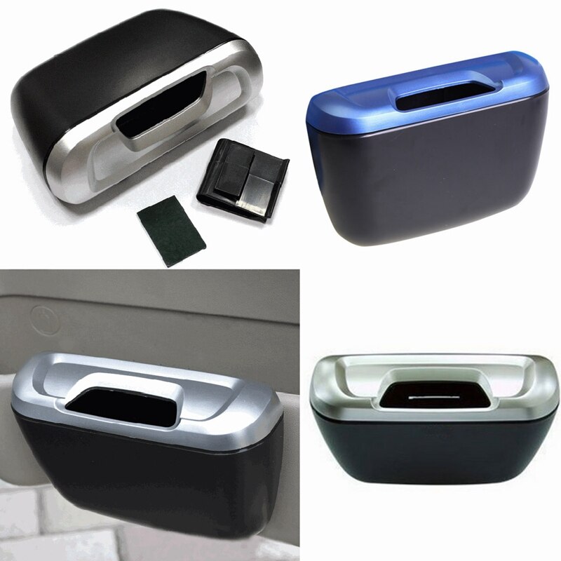Auto Prullenbak Kleine Voertuig Vuilnisbak Opknoping Plastic Prullenbak Houder Voor Console Auto Prullenbak