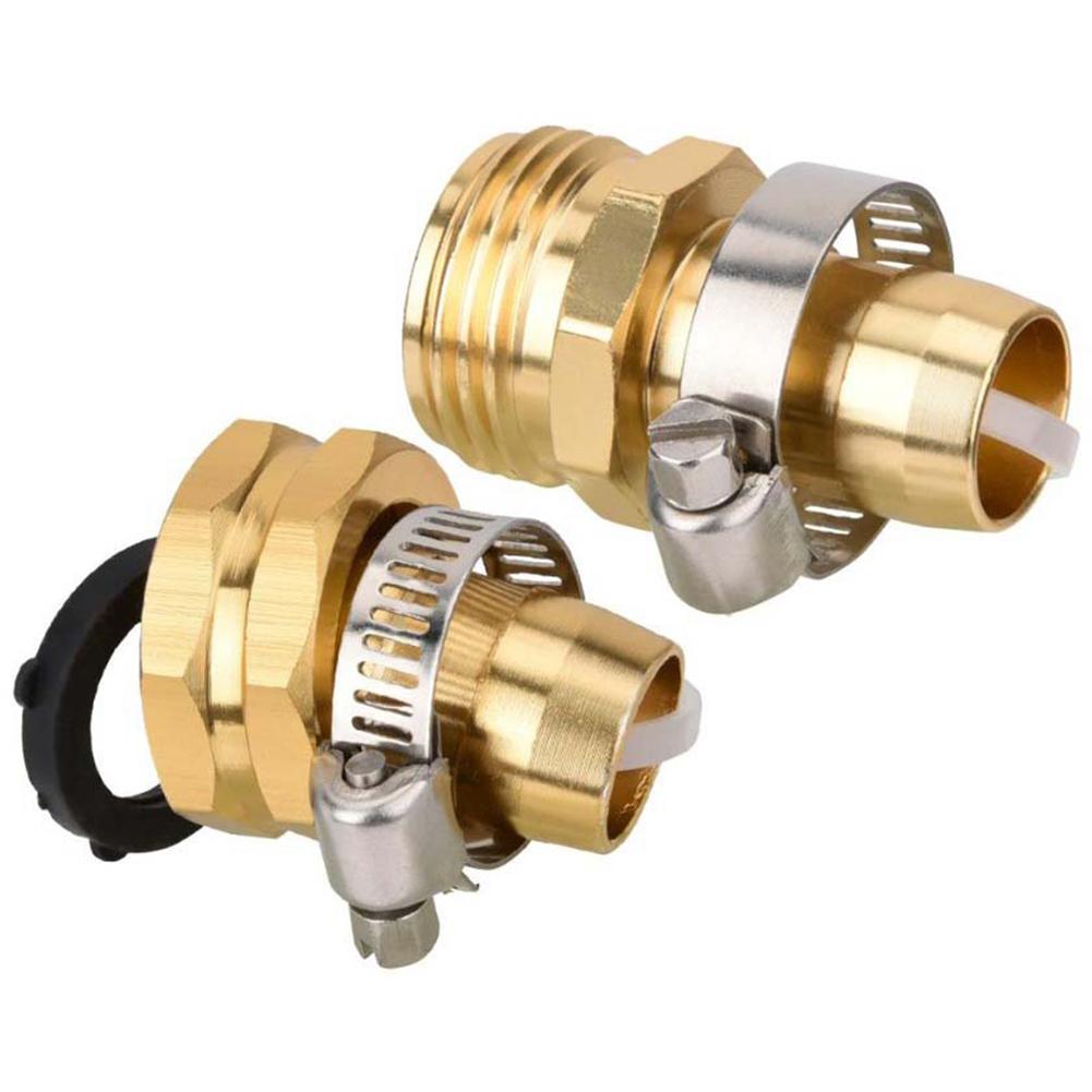 1 Pcs Quick Connector Copper Pipe Fittings Hose Connector Spare parts For Garden Watering Wash Hose