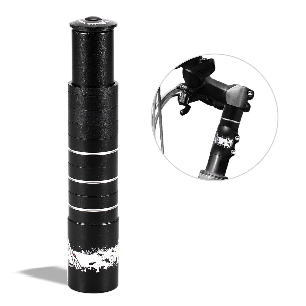 Wake Aluminium Legierung Fahrrad Gabel Vorbau Riser Extender Erweiterung Fahrrad Radfahren Bike Stem Up Raiser Lenker Riser Adapter
