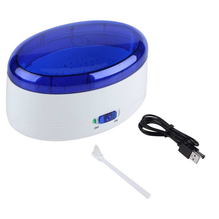 USB Battery Operated Jewelry Glasses Vibration Cleaner Multi-Use Cleaning System Machine