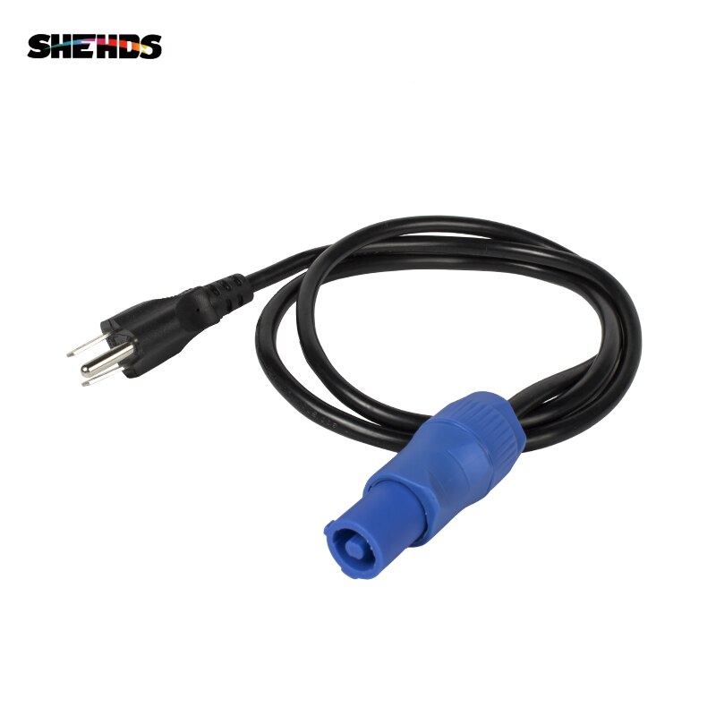 SHEHDS Mobiele Powercon Connector Stekker Connector Blauw/Wit Voor LED Par \ Moving Head/COB Par LED power Cable Plug socket