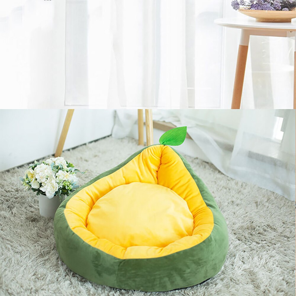Pet Bed for Cats Winter Cat Bed House Kitten Cat Basket Pet Product Cat Accessories Frog Cat Bed for Puppy Cotton Cat Bed