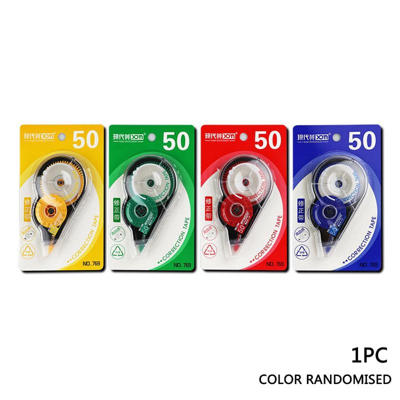 Large Capacity Correction Tape 50m Roller Long Utiles Stationery Material Typo Correction Material