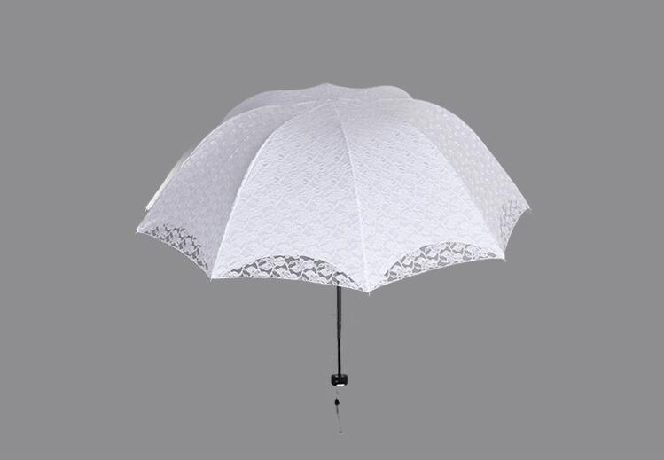NZUK paraguas de boda con apertura Manual de encaje, sombrilla para novia accesorios para sombrillas para boda, sombrilla de ducha nupcial