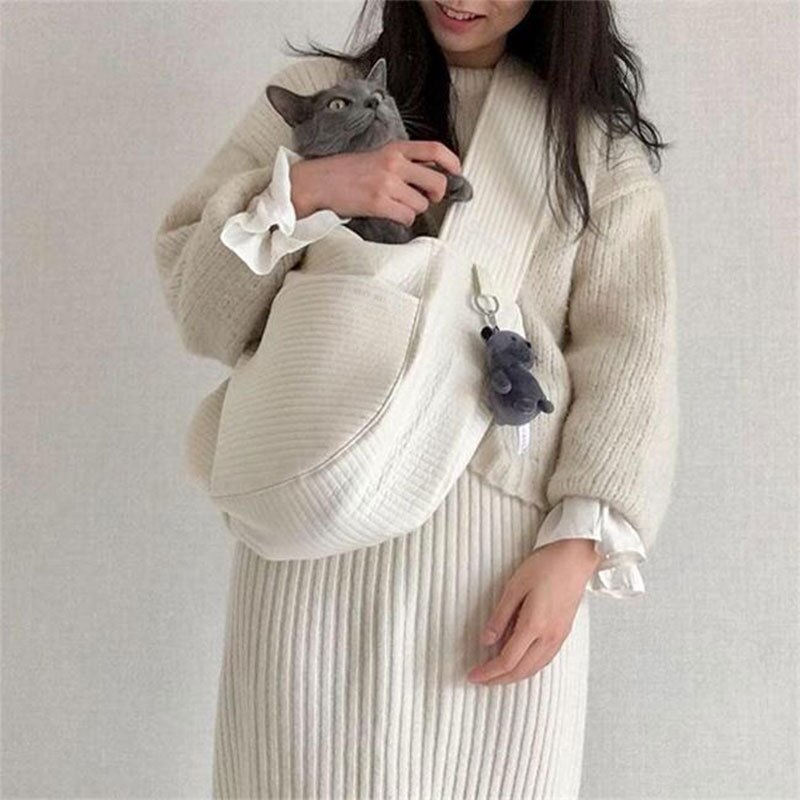 sac en toile mignon sac pour animaux de compagnie sac à bandoulière sac à main sacs à bandoulière pour chat chien sacs