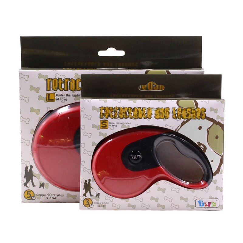 Duurzame hondenriem, automatisch intrekbaar, nylon hondenriem, uitschuifbaar, puppy-uitlaatlijn, hardlooplijn voor kleine en middelgrote honden, dierenbenodigdheden