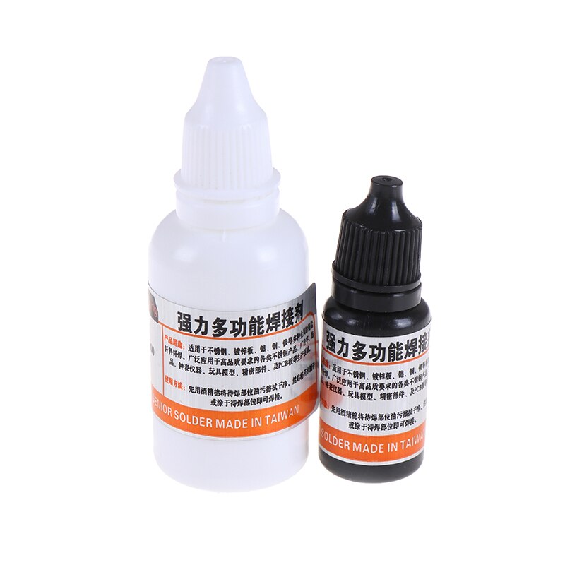 1pc Stainless Steel Flux Soldering Stainless Steel Liquid Solders Water Durable Liquid Solders 15ml 35ml 50ml