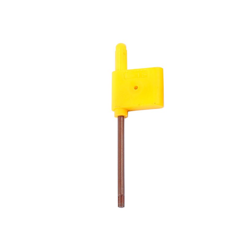 Clé Torx à drapeau rouge, clé à vis T6 T7 T8 T9 T10 T15 T20, 10 pièces: T6 10pcs / Yellow