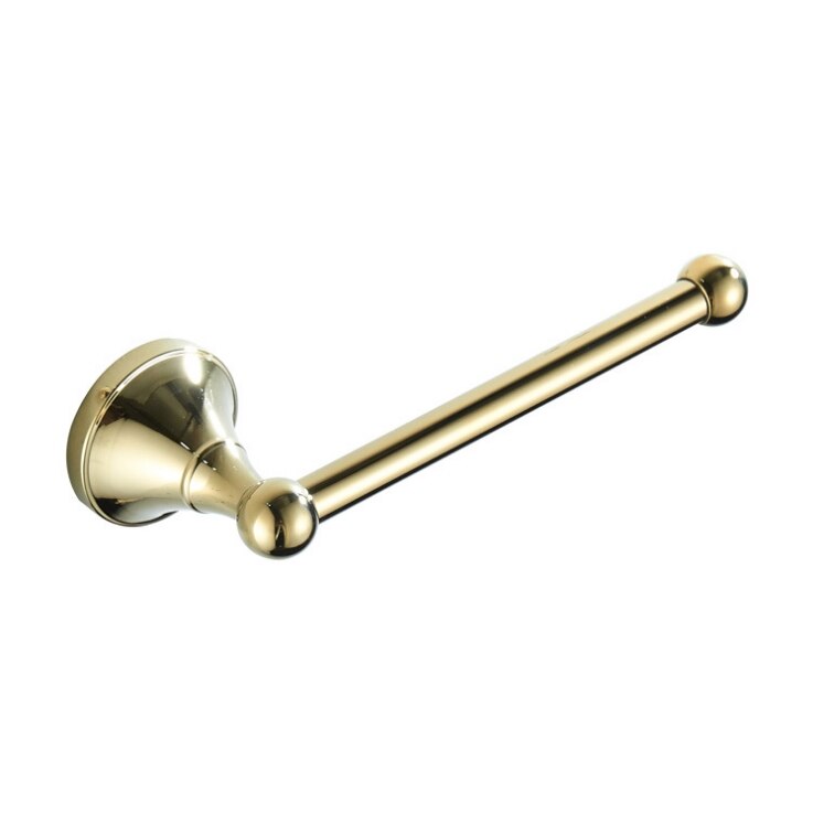 Antique WC Roll Holder Bronze Bathroom Gold Toilet Paper Towel Holders Black Chrome Kitchen Tissue Roll Toilet Paper Shelf White: Gold