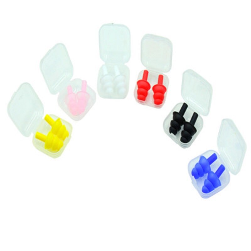 10 paar waterdichte siliconen oordopjes voor tijdens het zwemmen, oorbeschermers, geluidsreductie, beschermende oorkappen, comfortabele slaap tijdens het studeren