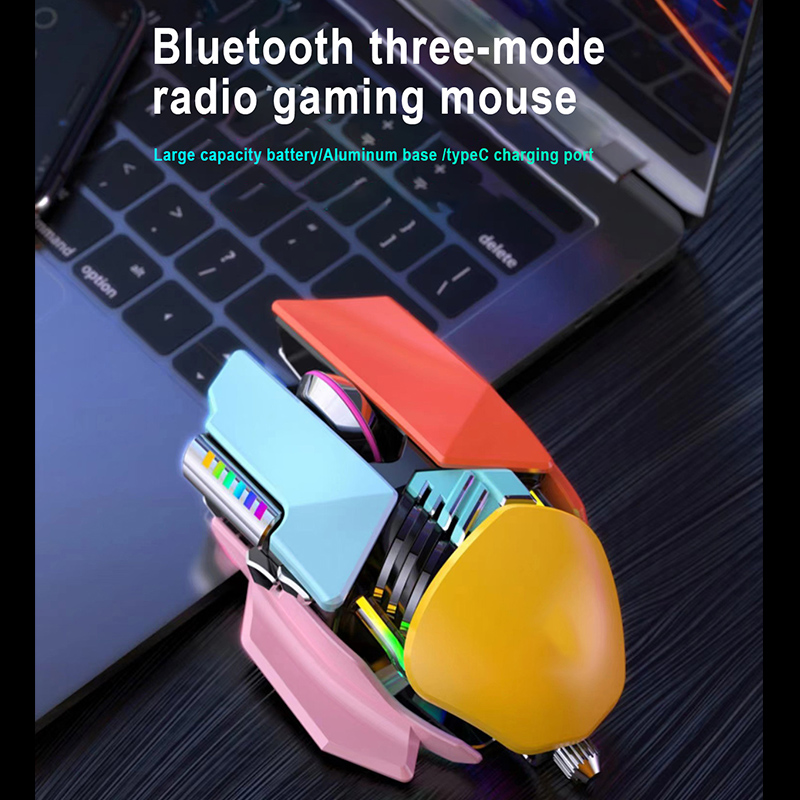 M7 RGB USB 2.4G Wireless Gaming Mouse 3200 DPI 7-button programmable Ergonomic gaming mouse for PC players