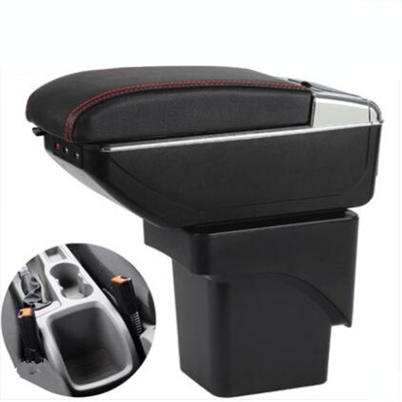 Voor Ford Focus 2 Armsteun Doos Centrale Winkel Inhoud Opbergdoos Ford Focus Armsteun Doos Met Bekerhouder Asbak Usb interface