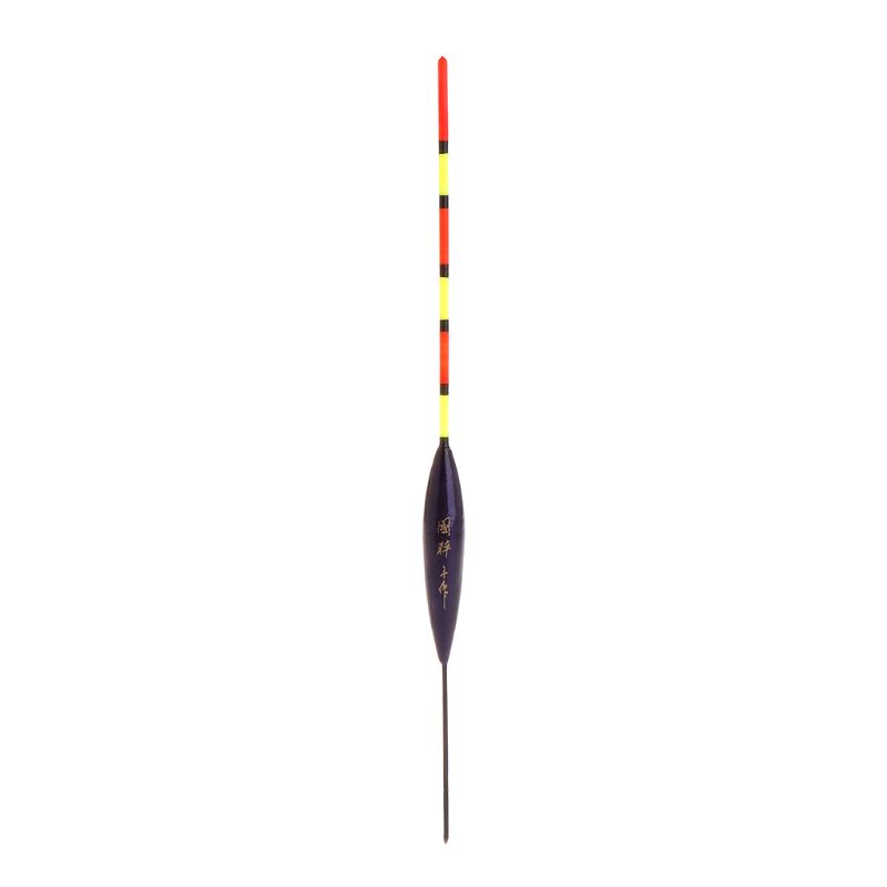 Bouée de pêche à la carpe, accessoire lumineux, avec queue en bois Fluorescent, 5 pièces/ensemble